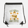 Cat Cuddles And Coffee-None-Drawstring-Bag-brunopires