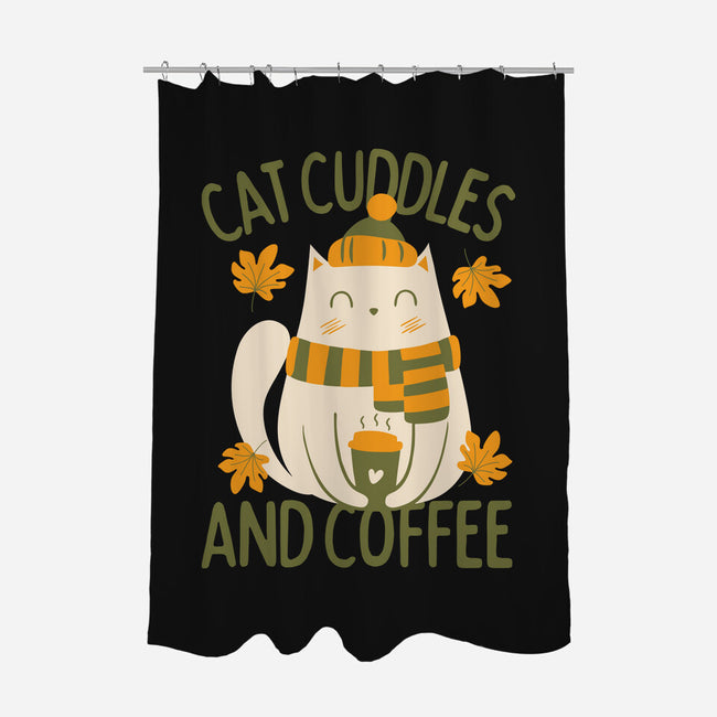 Cat Cuddles And Coffee-None-Polyester-Shower Curtain-brunopires