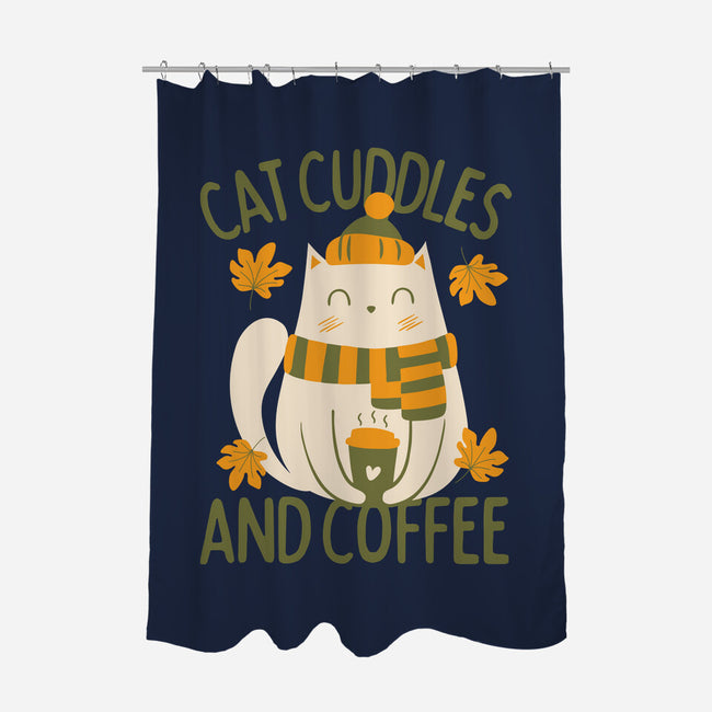 Cat Cuddles And Coffee-None-Polyester-Shower Curtain-brunopires