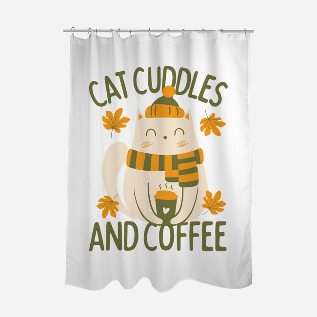 Cat Cuddles And Coffee-None-Polyester-Shower Curtain-brunopires