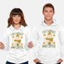 Cat Cuddles And Coffee-Unisex-Pullover-Sweatshirt-brunopires