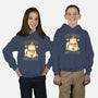Cat Cuddles And Coffee-Youth-Pullover-Sweatshirt-brunopires