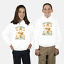Cat Cuddles And Coffee-Youth-Pullover-Sweatshirt-brunopires