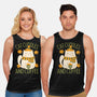 Cat Cuddles And Coffee-Unisex-Basic-Tank-brunopires