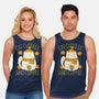 Cat Cuddles And Coffee-Unisex-Basic-Tank-brunopires
