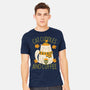 Cat Cuddles And Coffee-Mens-Heavyweight-Tee-brunopires
