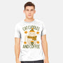 Cat Cuddles And Coffee-Mens-Heavyweight-Tee-brunopires