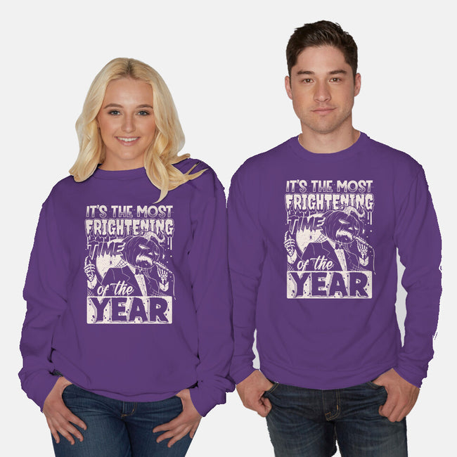 Fright Time-Unisex-Crew Neck-Sweatshirt-Getsousa!