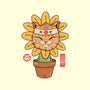 Flower Meowster-None-Adjustable Tote-Bag-vp021