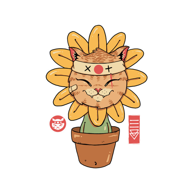 Flower Meowster-None-Drawstring-Bag-vp021