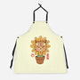 Flower Meowster-Unisex-Kitchen-Apron-vp021