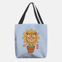 Flower Meowster-None-Basic Tote-Bag-vp021