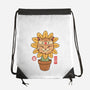Flower Meowster-None-Drawstring-Bag-vp021