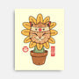 Flower Meowster-None-Stretched-Canvas-vp021