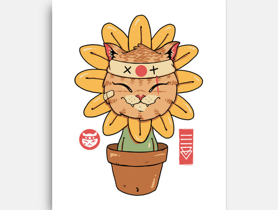 Flower Meowster