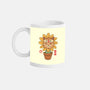 Flower Meowster-None-Mug-Drinkware-vp021
