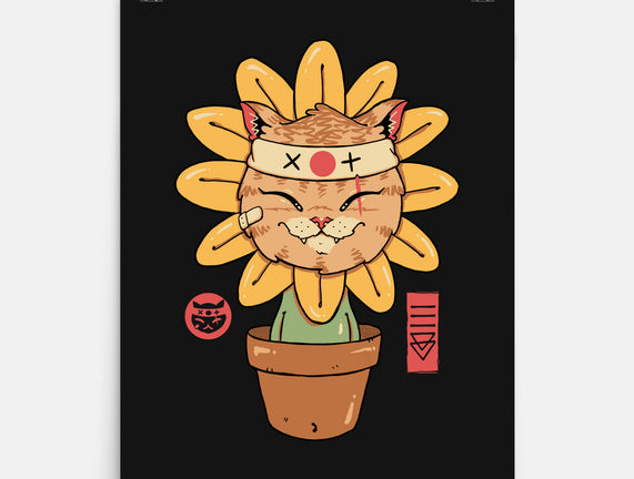 Flower Meowster