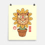 Flower Meowster-None-Matte-Poster-vp021