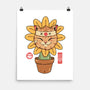 Flower Meowster-None-Matte-Poster-vp021
