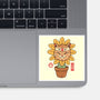 Flower Meowster-None-Glossy-Sticker-vp021