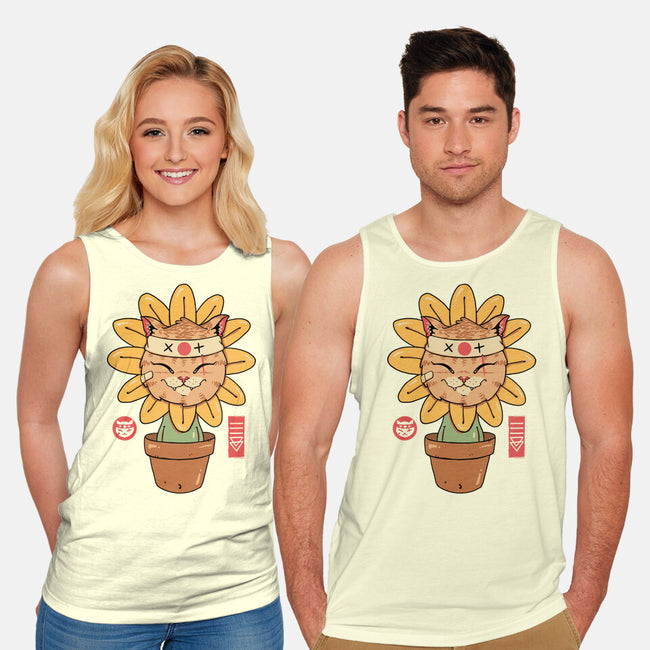 Flower Meowster-Unisex-Basic-Tank-vp021