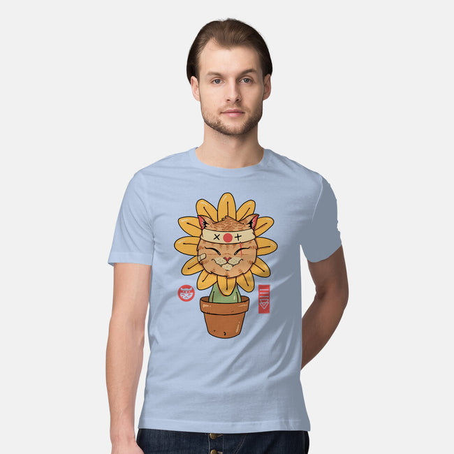 Flower Meowster-Mens-Premium-Tee-vp021