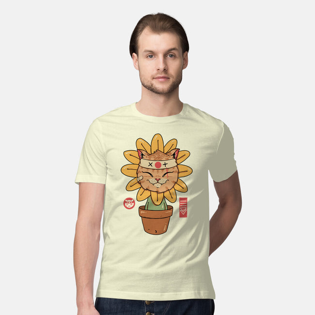 Flower Meowster-Mens-Premium-Tee-vp021