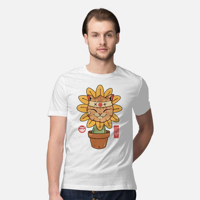 Flower Meowster-Mens-Premium-Tee-vp021