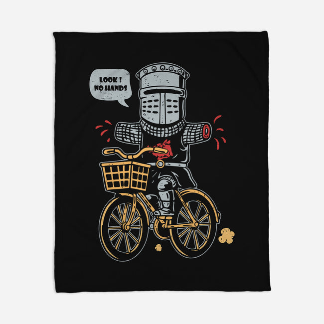 Just Look No Hands-None-Fleece-Blanket-Marinho