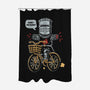 Just Look No Hands-None-Polyester-Shower Curtain-Marinho