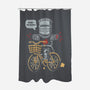 Just Look No Hands-None-Polyester-Shower Curtain-Marinho