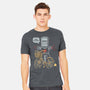 Just Look No Hands-Mens-Heavyweight-Tee-Marinho