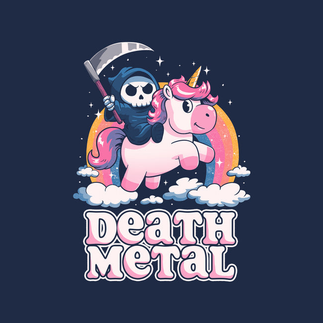 Death Metal Unicorn Reaper-None-Fleece-Blanket-koalastudio