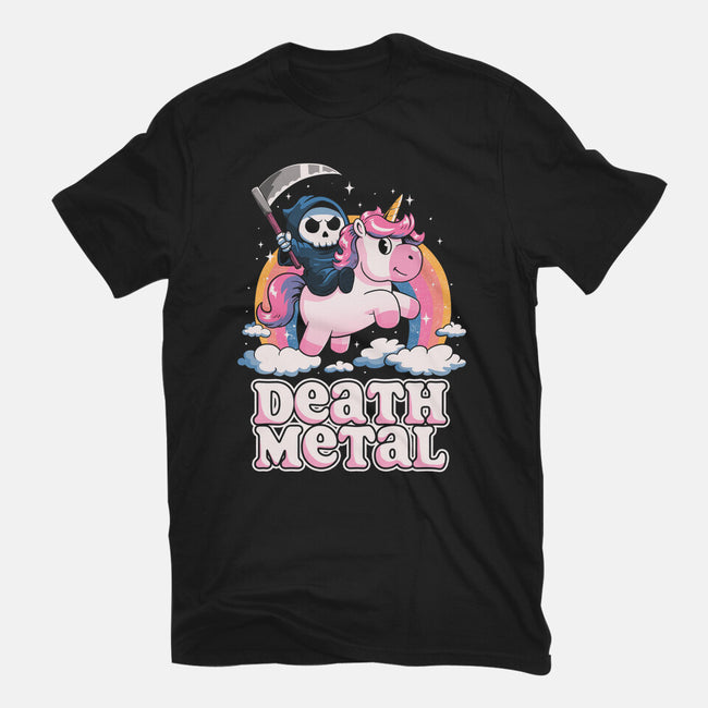 Death Metal Unicorn Reaper-Mens-Heavyweight-Tee-koalastudio
