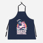 Death Metal Unicorn Reaper-Unisex-Kitchen-Apron-koalastudio