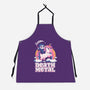 Death Metal Unicorn Reaper-Unisex-Kitchen-Apron-koalastudio