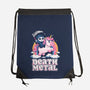 Death Metal Unicorn Reaper-None-Drawstring-Bag-koalastudio