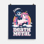 Death Metal Unicorn Reaper-None-Matte-Poster-koalastudio
