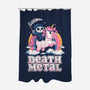 Death Metal Unicorn Reaper-None-Polyester-Shower Curtain-koalastudio
