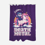 Death Metal Unicorn Reaper-None-Polyester-Shower Curtain-koalastudio
