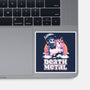Death Metal Unicorn Reaper-None-Glossy-Sticker-koalastudio