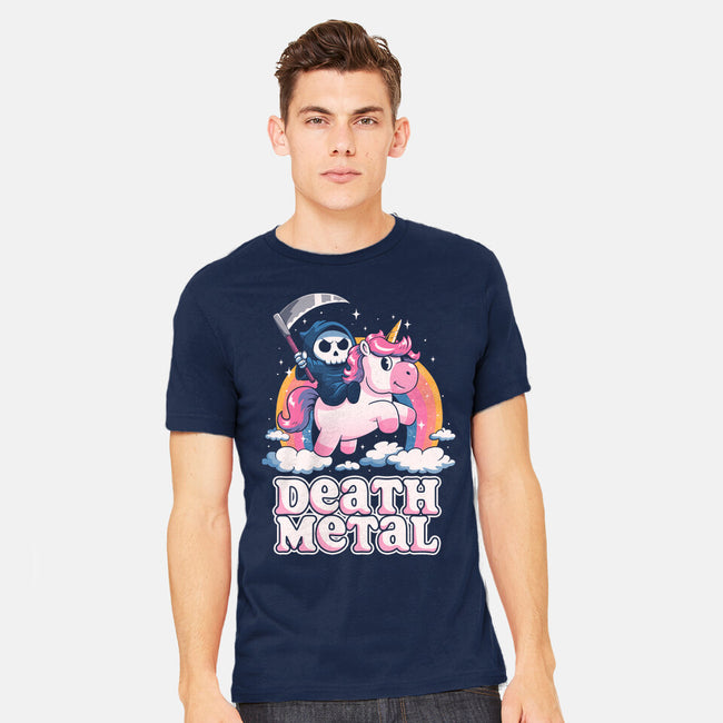 Death Metal Unicorn Reaper-Mens-Heavyweight-Tee-koalastudio
