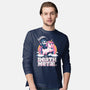 Death Metal Unicorn Reaper-Mens-Long Sleeved-Tee-koalastudio