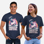 Death Metal Unicorn Reaper-Unisex-Basic-Tee-koalastudio