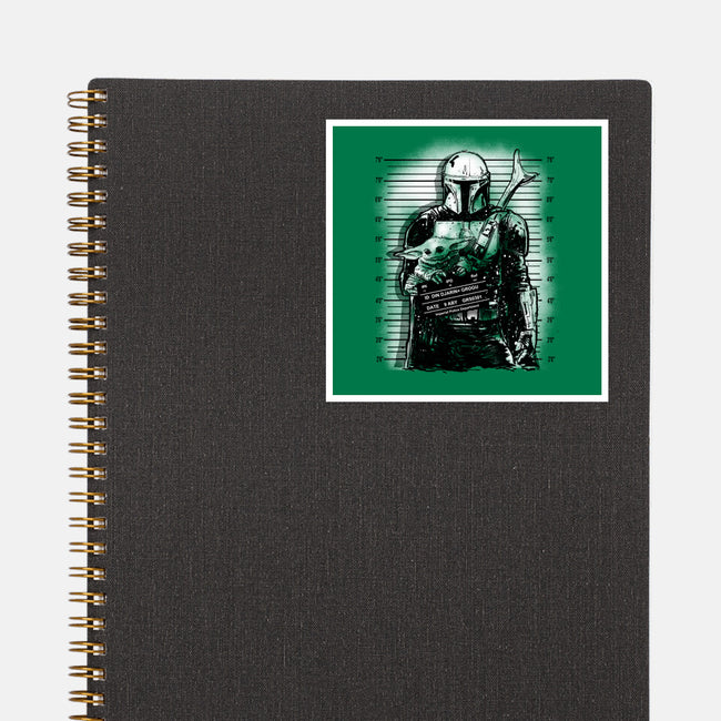 The Mugshot-None-Glossy-Sticker-kharmazero