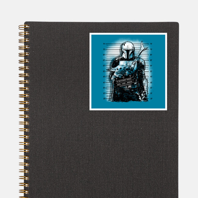 The Mugshot-None-Glossy-Sticker-kharmazero