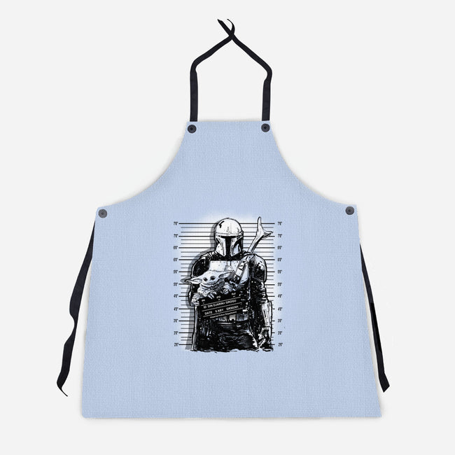 The Mugshot-Unisex-Kitchen-Apron-kharmazero