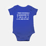 The Test-Baby-Basic-Onesie-kharmazero