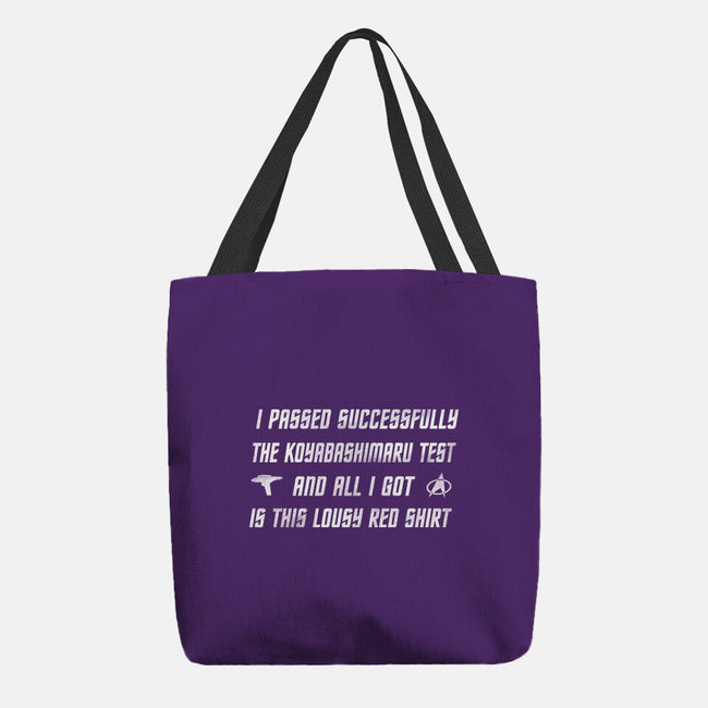 The Test-None-Basic Tote-Bag-kharmazero