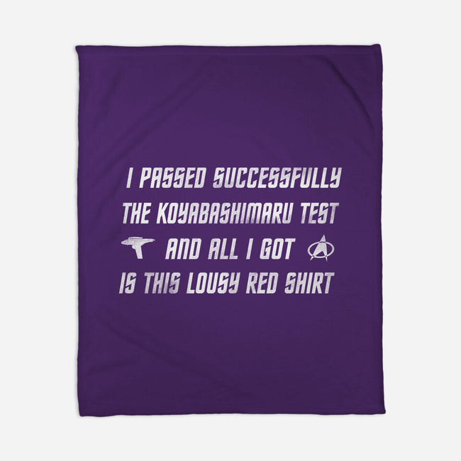 The Test-None-Fleece-Blanket-kharmazero